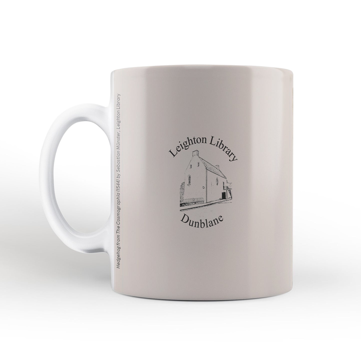 Hedgehog Mug from The Cosmographia (1544) by Sebastian Münster, Leighton Library