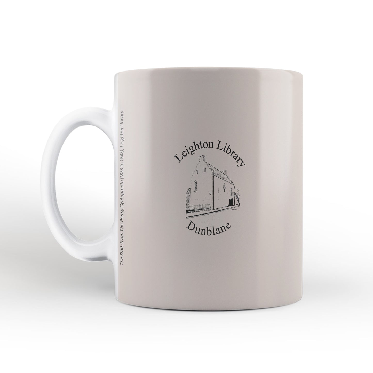 Sloth Mug from The Penny Cyclopædia (1833 to 1843), Leighton Library