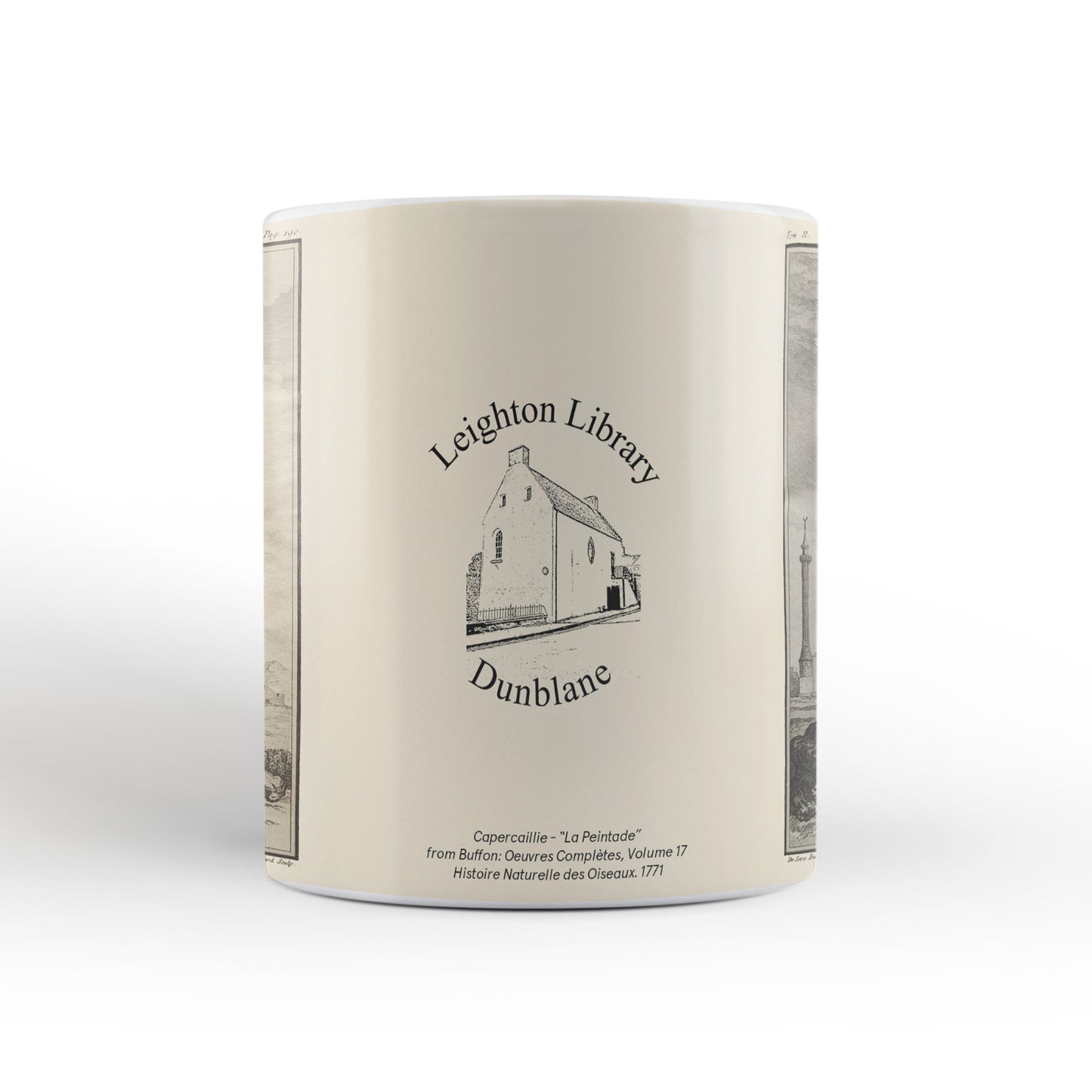Scottish birds - Guineafowl mug (natural colour)
