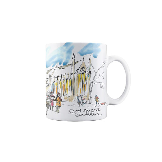 Carol singers in Dunblane mug