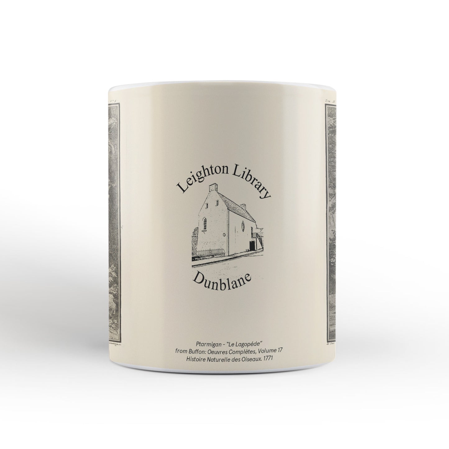 Scottish birds - Ptarmigan mug (natural colour)