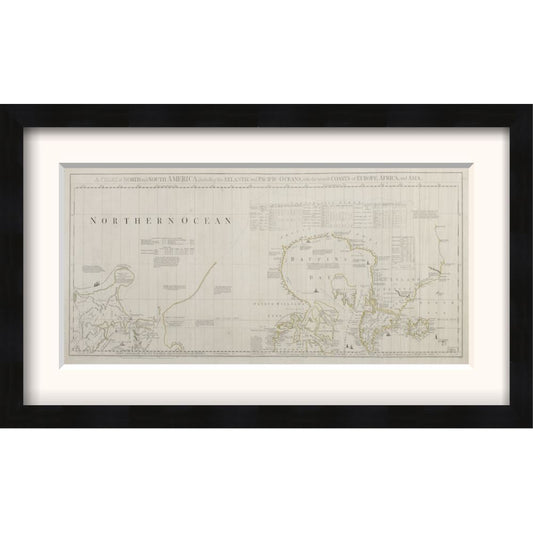Northern Ocean (The American Atlas) Framed Print